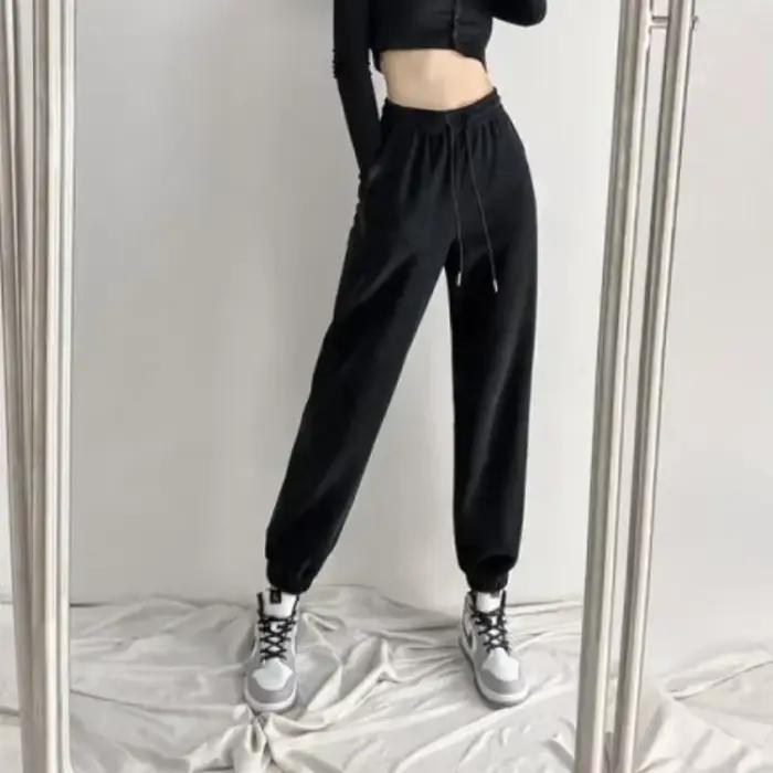 Pantalon taille élastique pour femme