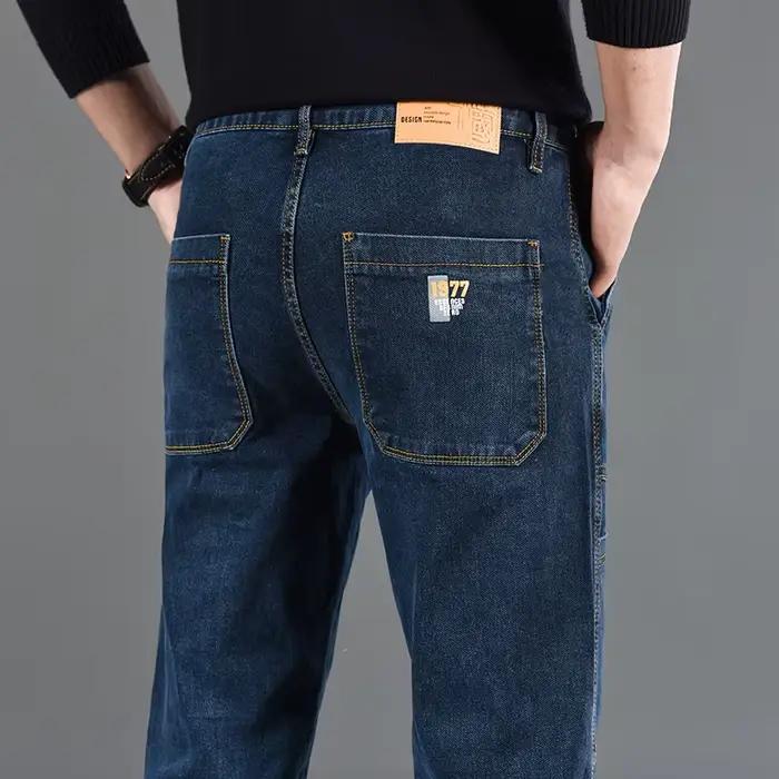 Jean imprimé à Six poches pour hommes
