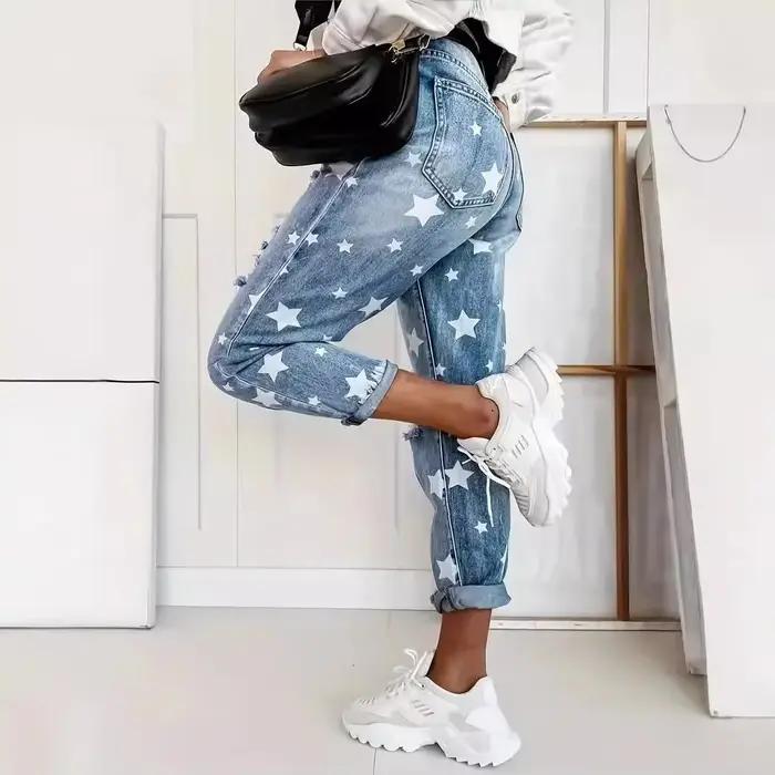 Nouveau jean amincissant en denim pour femme 2023