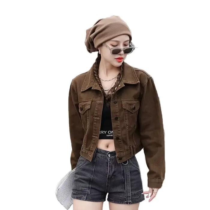 Veste en jean pour femme