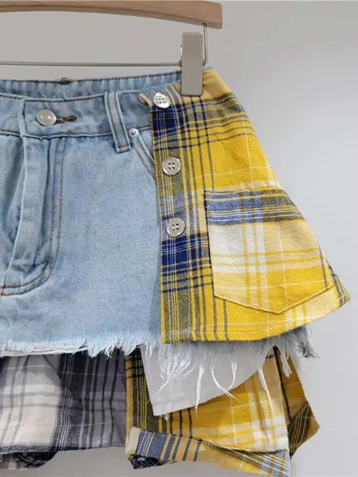 DEAT – jupe en jean pour femmes