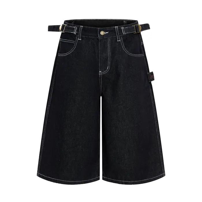 Shorts en jean rétro américains été 2026 pour hommes et femmes