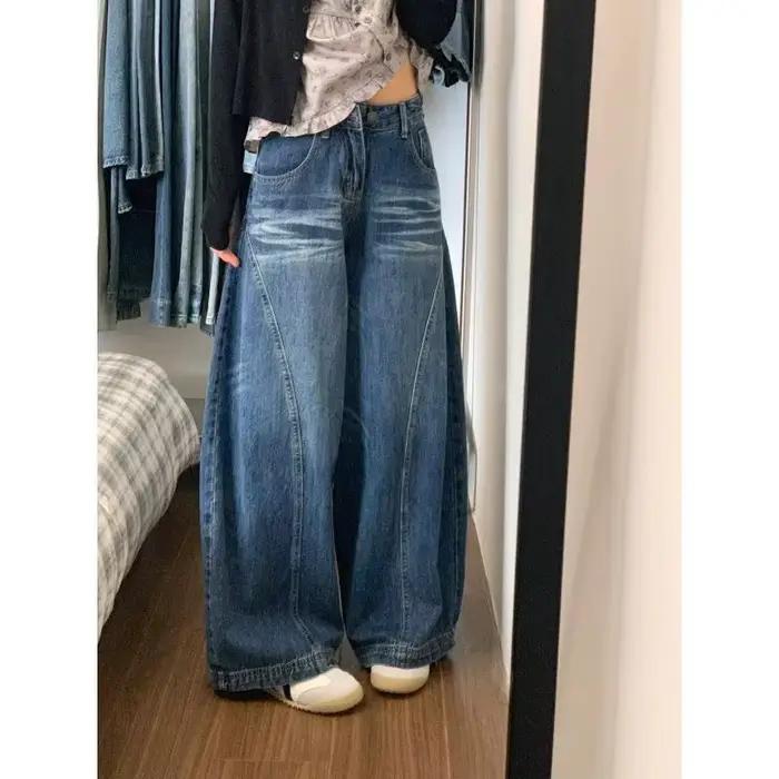 Jean Chic à ourlet incurvé pour femmes