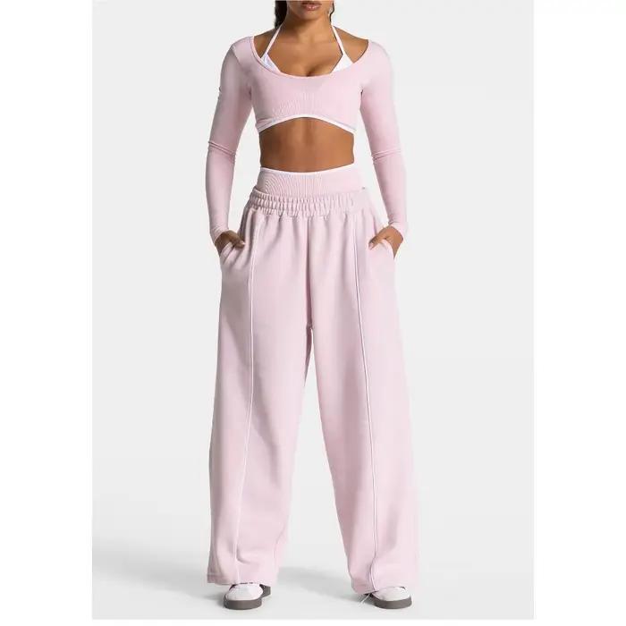 Pantalon de jogging droit pour femme