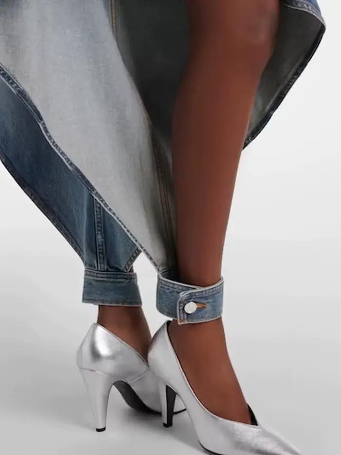 Ensemble deux pièces en jean pour femmes