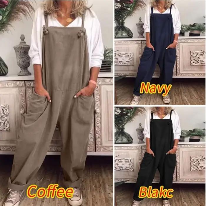 Salopette Vintage d'été pour femmes