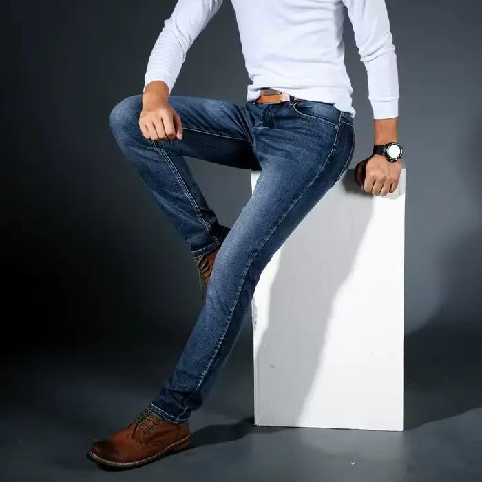 Jeans en coton pour hommes