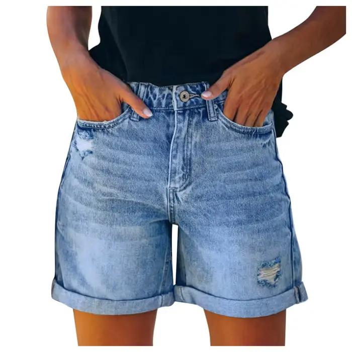 Shorts en jean pour femmes