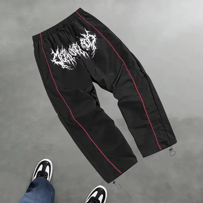 Pantalon de sport unique pour homme à imprimé épineux