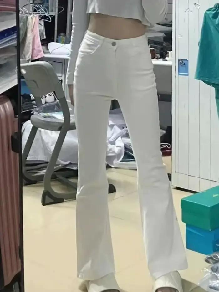 Jean Slim en Denim pour femme