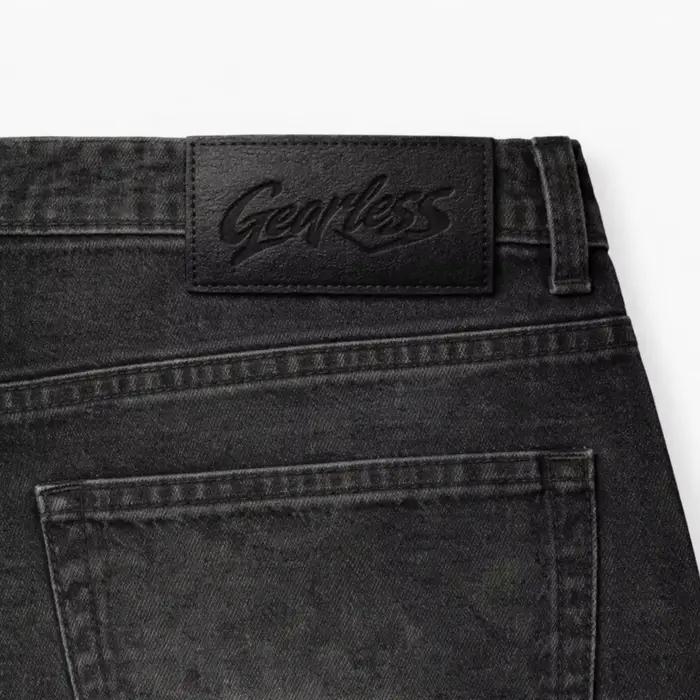 Pantalon en denim vintage BiggOrange à jambe large pour hommes, style Y2K, motifs dessin animé, look décontracté, pour toutes les saisons