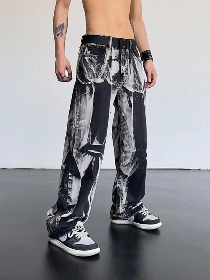 FJStreetwear-Jean de Cowboy pour Homme