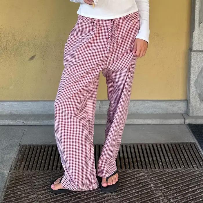 Gaono-Pantalon à Jambes Larges pour Femme