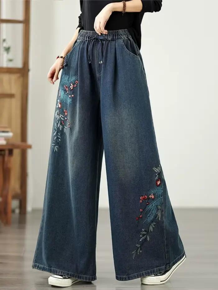 Jean ample surdimensionné pour femme