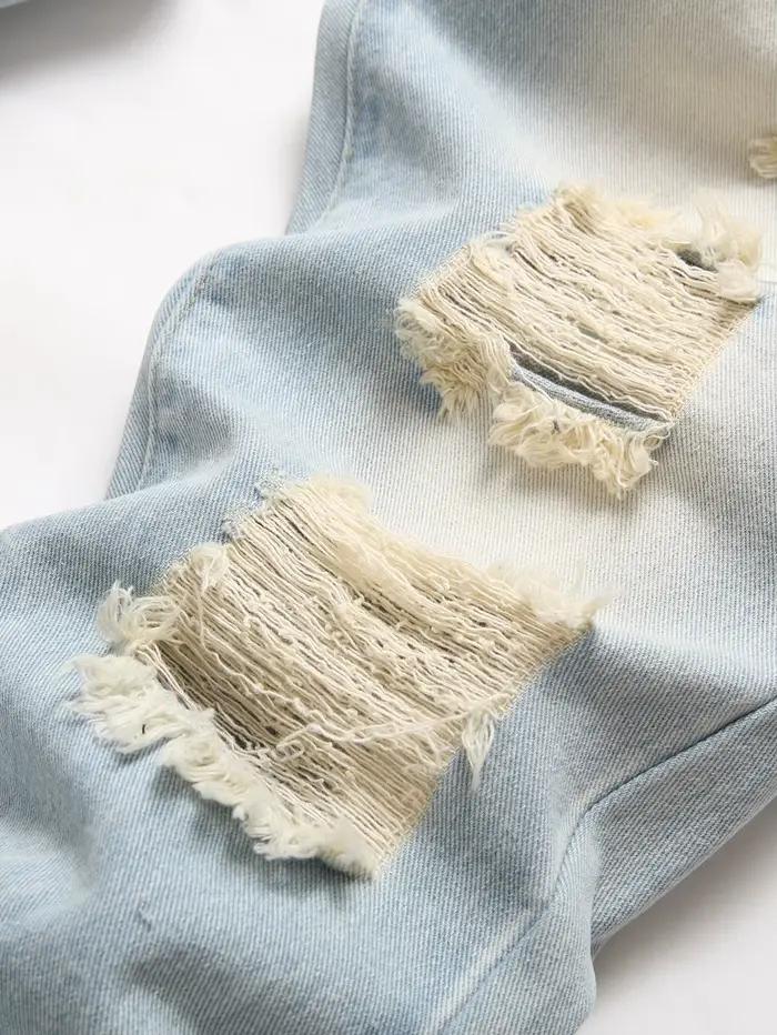 Jean bleu clair Vintage pour hommes
