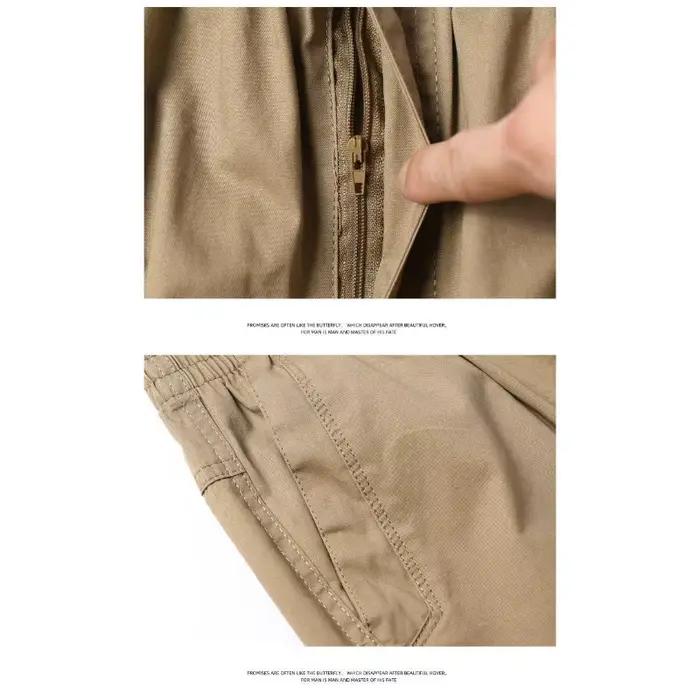 Pantalon décontracté en polyester fin ample et léger pour hommes style décontracté pour printemps été occasions variées confort et style élégant