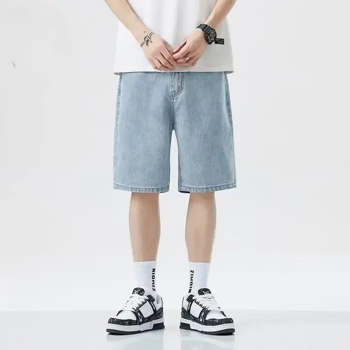 Nouveaux shorts en jean d'été pour hommes