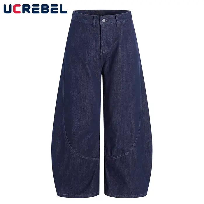 Jean bleu délavé pour hommes