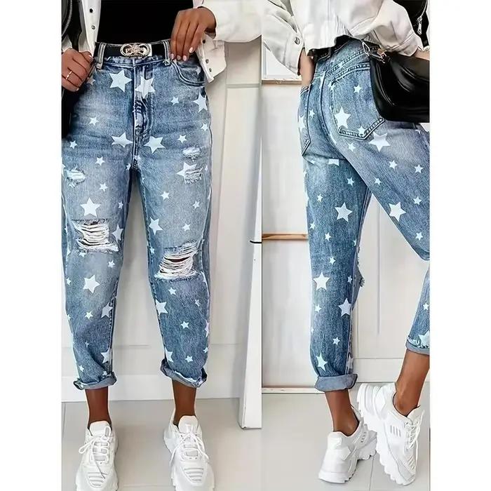 Nouveau jean amincissant en denim pour femme 2023