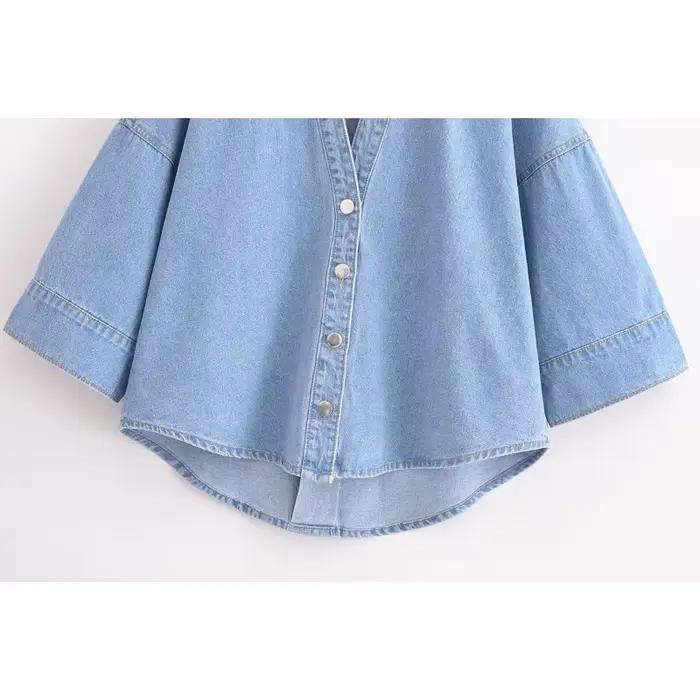 Ensemble Denim femme costume pantalon