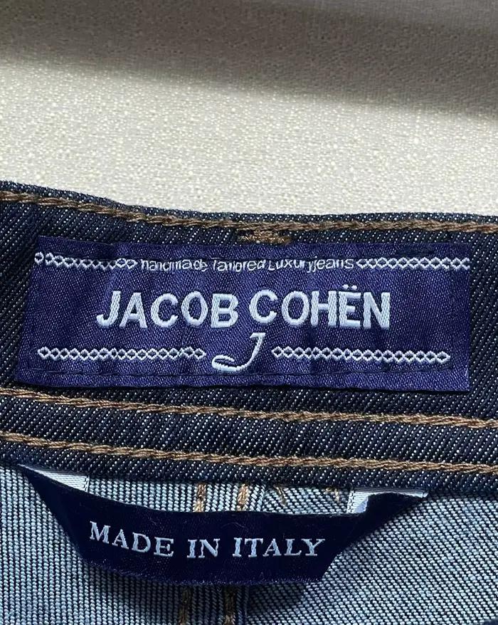 OECHSLI jean épais coton hommes 2025 automne hiver nouveau décontracté chaud bleu broderie confortable droit grande taille 30-40 pantalon