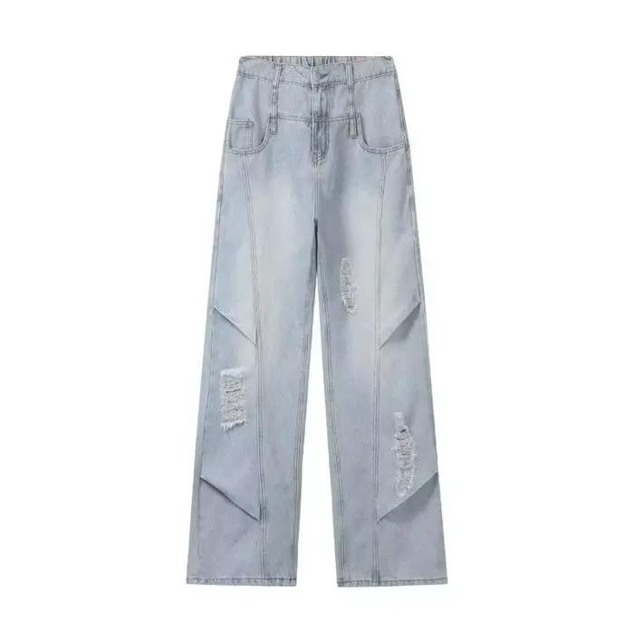 Jean déchiré style Hip Hop américain pour homme