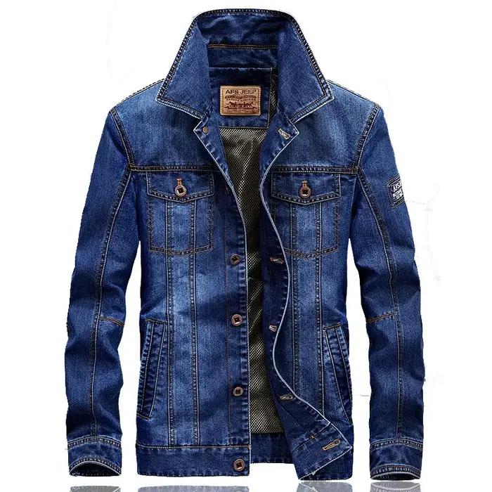 Veste en jean pour homme de haute qualité