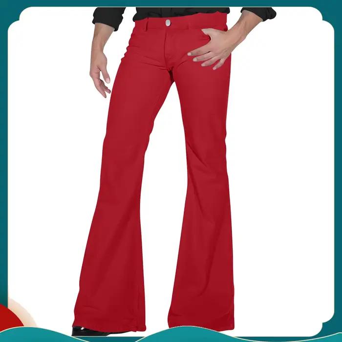Pantalon Évasé Rétro pour Homme
