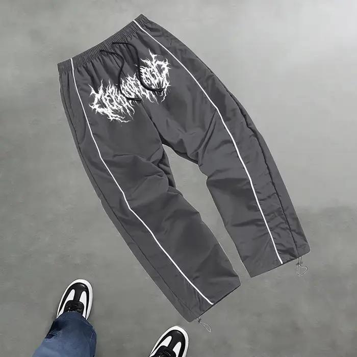 Pantalon de sport unique pour homme à imprimé épineux