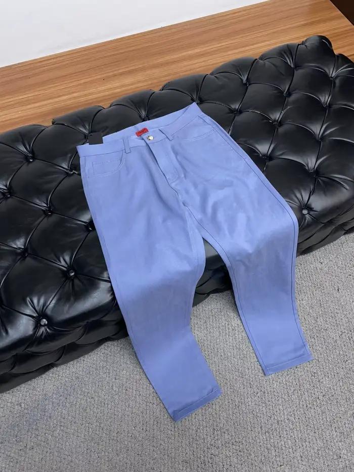 SIJITONGDA 2025 nouveau pantalon en denim décontracté boutique pour hommes
