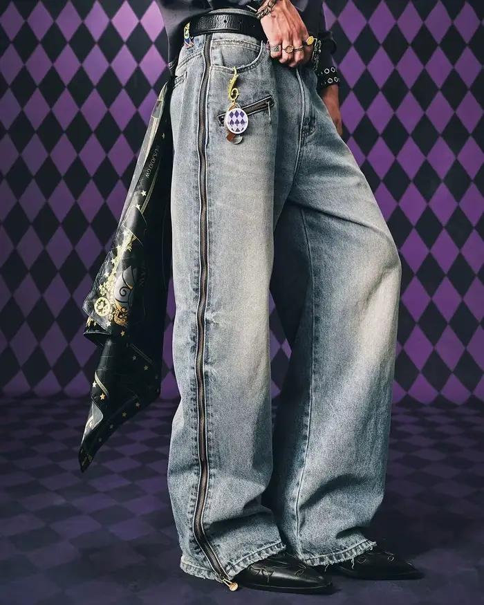 Jeans Harajuku style anime japonais réplique