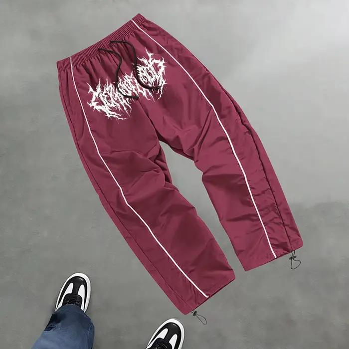 Pantalon de sport unique pour homme à imprimé épineux