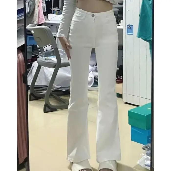 Jean Slim en Denim pour femme