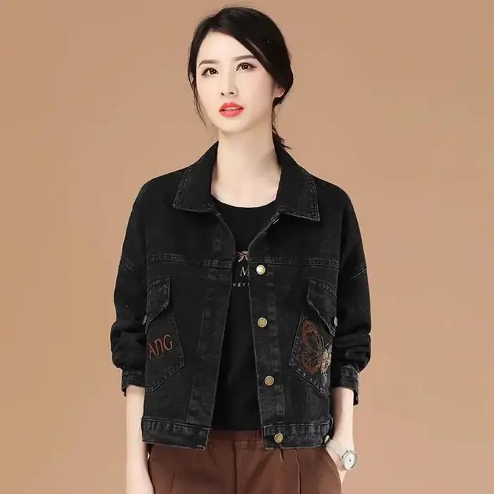Veste en jean pour femme