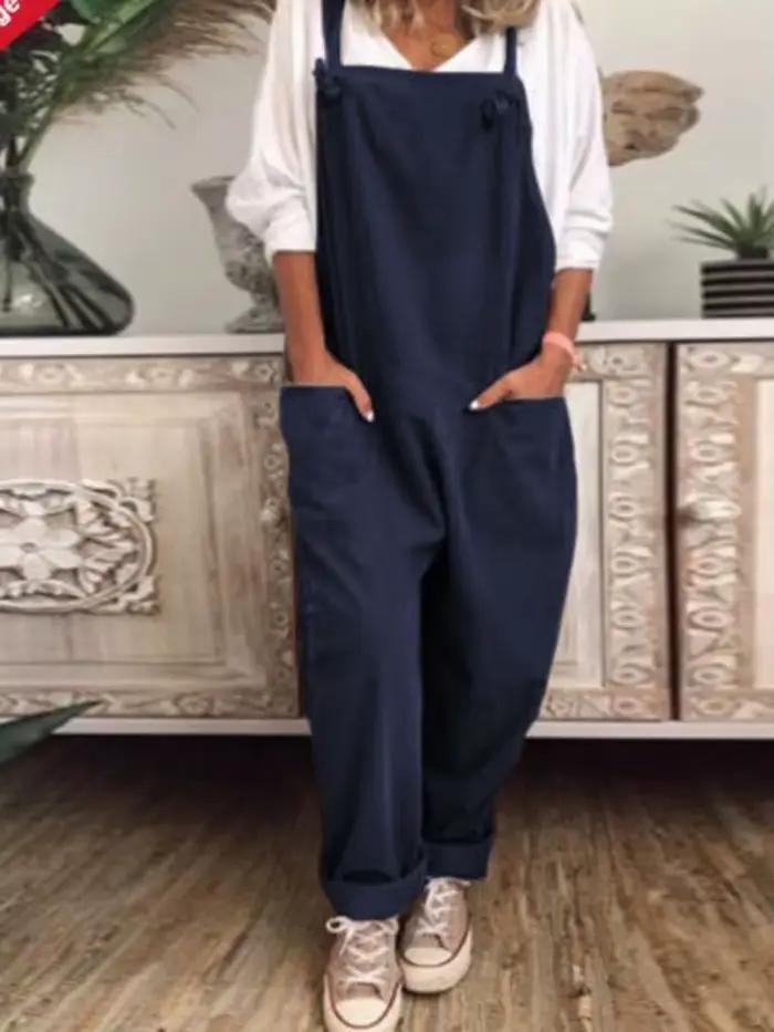 Salopette Vintage d'été pour femmes
