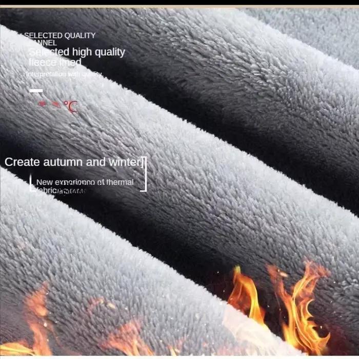 Hiver polaire épais chaud jean classique marque affaires décontracté hommes ajusté droit Stretch taille mi-haute Denim