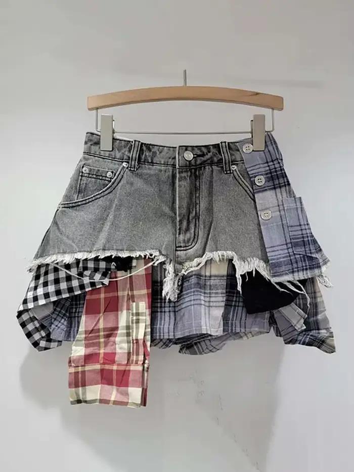 DEAT – jupe en jean pour femmes