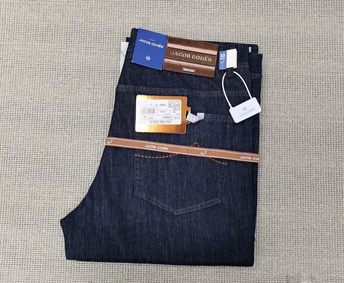 BLSK CPRTI jean mince coton hommes 2026 printemps été nouveau droit respirant confort poche broderie grande taille 30-40 pantalons longs