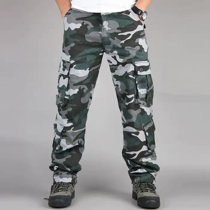 Solomon-Pantalon militaire camouflage pour homme