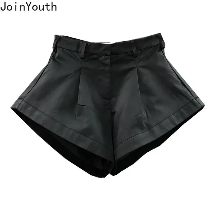 Coréen Y2k Shorts pour femmes taille haute mode pantalon à jambes larges 2025 nouveaux bas décontracté