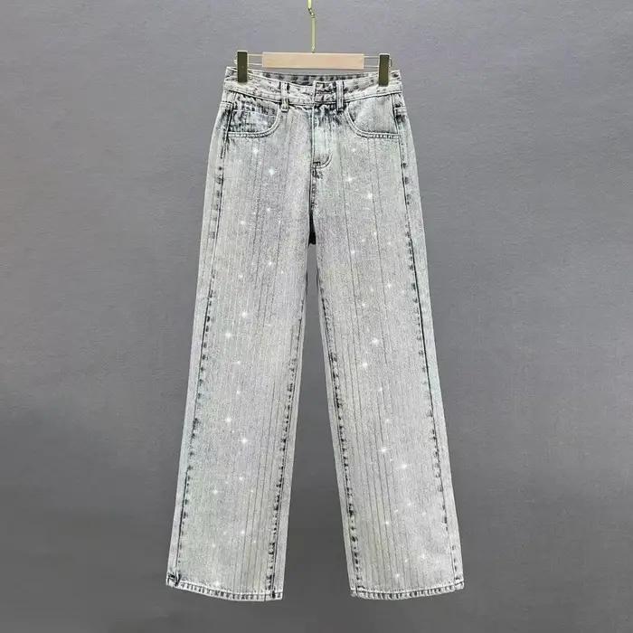 Jean taille haute pour femmes