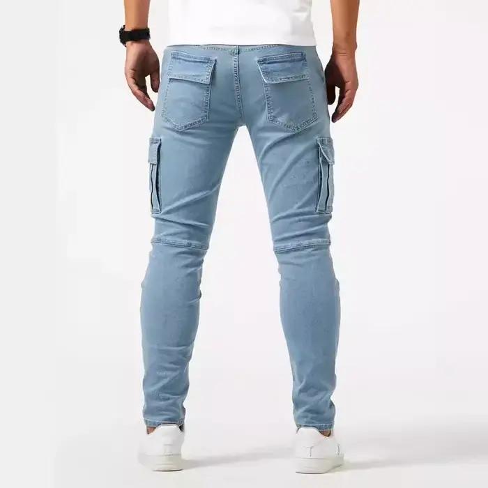 Jean crayon décontracté pour hommes