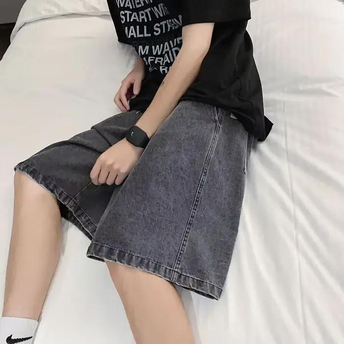 Nouveaux shorts en jean d'été pour hommes