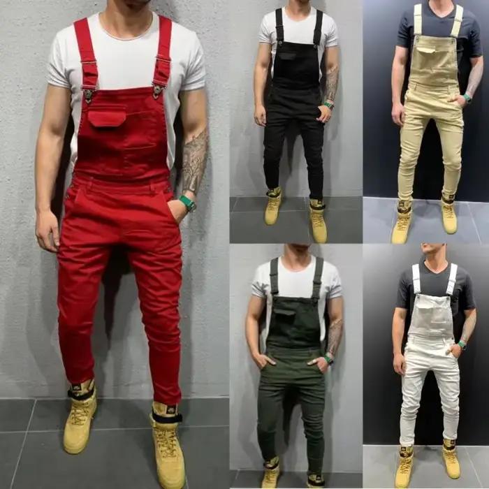 Salopette en denim pour hommes