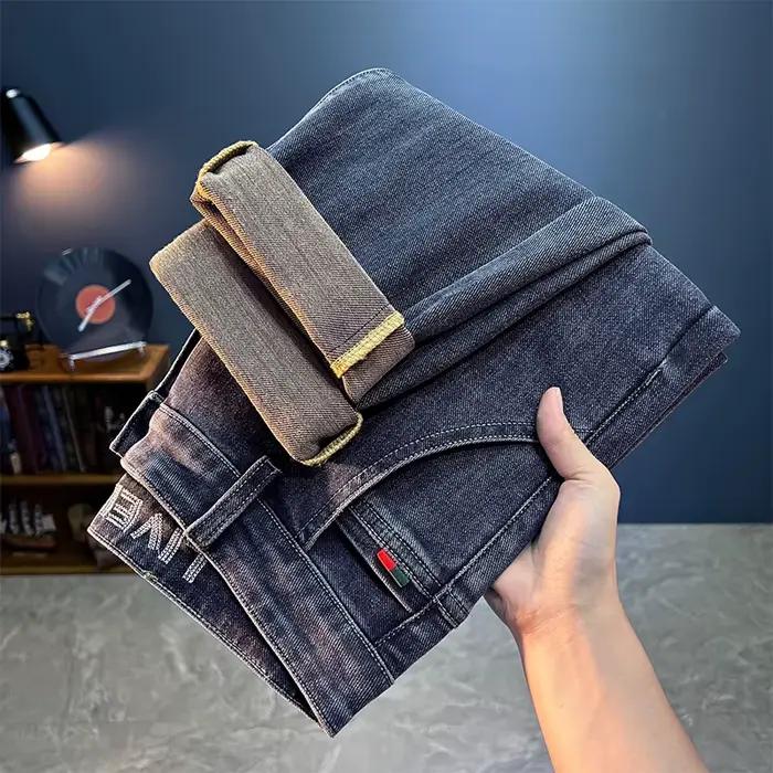 Jean Vintage ample et décontracté pour hommes