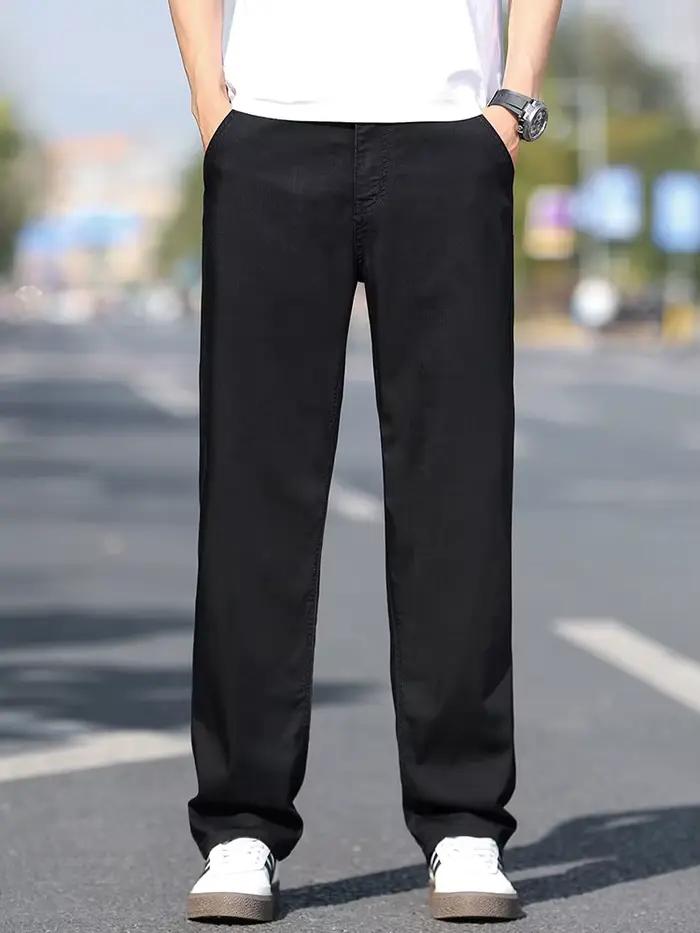 Jean ample à jambes larges pour hommes