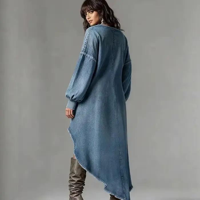 Robe en jean ample pour femme
