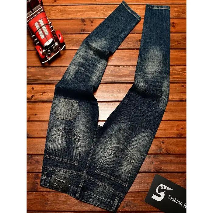 Jeans Y2K rétro homme style streetwear déchirés en toile de qualité pour hommes four seasons usage occassions variées
