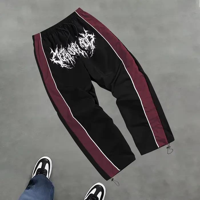 Pantalon de sport unique pour homme à imprimé épineux