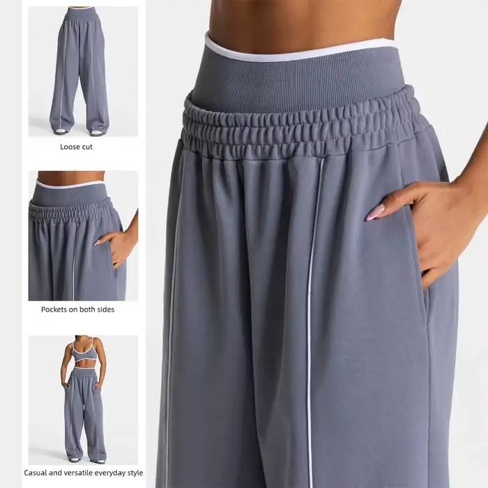 Pantalon de jogging droit pour femme